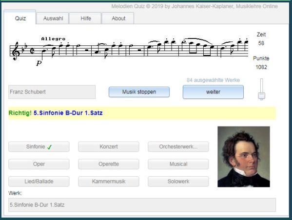 Melodien Quiz Online